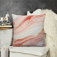 thumbnail image 2 of SHANXI Throw Pillow Covers Texture Pink Print Cushion Cover Soft Pillow Cases for Home Sofa Bed Chair Car Office Decorative 22x22in, 2 of 5