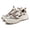 Beige, variant on YOURDIARY Steel Toe Work Shoes for Women Safety Shoes Work Lace-Up Sneakers