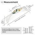 thumbnail image 4 of 4 Pack Daisy Cabinet Knob Furniture Hardware for Bathroom Dresser Kitchen Cabinets Bedroom Cabinet Pull, 4 of 7