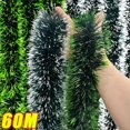 thumbnail image 2 of Guirnalda de cintas de caña verde para Navidad, adornos para árbol de Navidad, guirnalda de cintas de caña verde, colgantes para decoración de fiestas de Navidad, 2 of 5