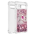 thumbnail image 2 of Case for FOXDOCK Google Pixel 7A Full Corner Protection Glitter Phone Case with Ring Holder, 2 of 4