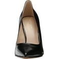 thumbnail image 2 of Nine West Womens Tatiana Leather Pointed Toe Pumps, 2 of 8