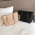 thumbnail image 3 of Maletín para mujer, bolso de mano para portátil de 15,6 pulgadas, estilo vintage, de cuero, para hombro y trabajo., 3 of 4