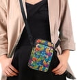 thumbnail image 4 of HELLHERO Crossbody Sling Bags Polyester, Stylish Underarm Shoulder Bag, Tropical Plants, 4 of 6
