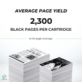 thumbnail image 3 of TCT 055 Black Toner Cartridge 2 Pack - Compatible Replacement for Canon 055 Black Works With Canon Color ImageClass MF740 LBP664Cdw Printers (2,300 Pages), 3 of 5