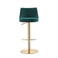 thumbnail image 1 of Taburete Whiteline Modern Living Carter Ergonomic Verde Oro, 1 of 9