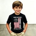 thumbnail image 2 of NAFUU Boys Short Sleeve T Shirts Patriotic Graphic O-Neck Tee Celebrate America's 250Th Anniversary 1776-2026 Stylish Top Versatile Fashion Clothing 12-13 Years, 2 of 4
