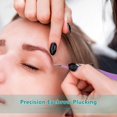 thumbnail image 3 of Pinzas para pelos encarnados de 6 piezas, pinzas puntiagudas para eliminar puntos negros, pinzas de precisión de acero inoxidable para cejas y pinzas brillantes, 3 of 5
