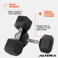 thumbnail image 3 of Kit Mancuernas Hexagonales Altera Kit2-30lbs Acero Forro De Neopreno, 3 of 7