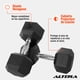 thumbnail image 3 of Kit Mancuernas Hexagonales Altera Kit2-30lbs Acero Forro De Neopreno, 3 of 7