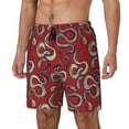 thumbnail image 2 of Daiia Snake Mens Swim Trunks Swim Shorts Quick Dry Swim Shorts with Mesh Lining Pockets-3X-Large, 2 of 9