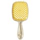thumbnail image 4 of 1pc Fluffy Styling Comb Honeycomb Hole Comb Massage Comb Wet and Dry Hollow Comb, Defining Styling Comb Black Blue-Gold Flash Handle, 4 of 4