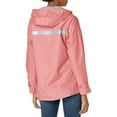 thumbnail image 4 of Charles River Veste Imperméable pour Femmes New Englander, Corail Réfléchissant, TP, 4 of 4