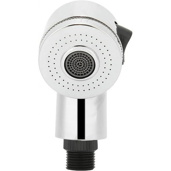 Sprayer Head for Shampoo Bowl, Side Control Button Pedicure Chair Spa, Sink Replacement Part for Salon,Stainless Steel