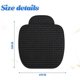 thumbnail image 2 of (Black) Car Front Seat Cushion, Front Car Seat Cushion with Non-Slip Bottom, Soft Comfort Front Car Seat Protector, Car Seat Cover for Trucks, 2 of 4
