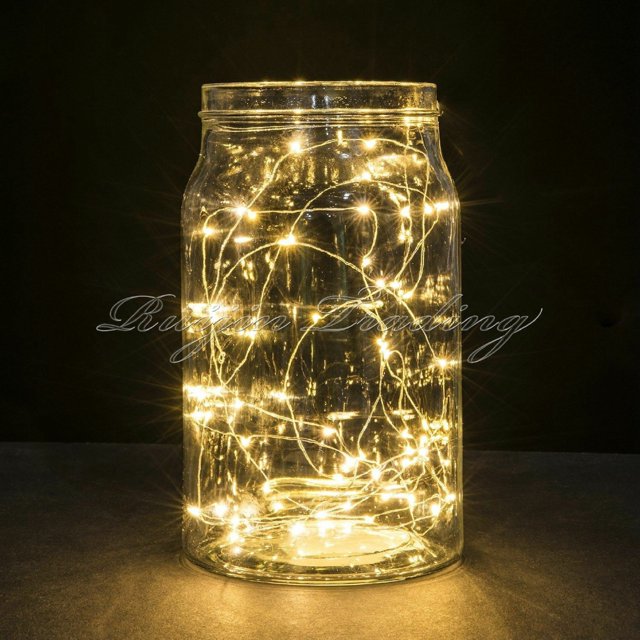 20 luces led con pilas con 2m para iluminación navideña/Cortina de luces de fiesta/luces de jardín Gao Jiahui unisex