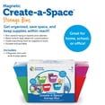 thumbnail image 5 of Learning Resources Create-a-Space Storage Bins, Craft Organizer, 5 of 7