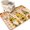 Orange, Yellow, Cream, variant on Area Rugs 3'x5', Sunflowers Gnomes Carpet Runner Indoor Outdoor Rugs Home Decor Aesthetic, Fall Thanksgiving Orange Checked Non Slip Mats Washable Accent Rug for Living Room Bedroom