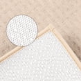 thumbnail image 4 of REGALWOVEN Weaving Pattern Bathroom Rugs Non Slip Washable, Soft Absorbent Thick Bath Mat, Quick Dry Shower Mats Beige 24" x 36", 4 of 7