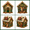 Deer, variant on 3D Wooden House Diamond Painting Kit, DIY Wooden Winter Diamond Art House Kit with Creative Beaded Craft Design for Home Decoration, Holiday Display and Gift Projects (winter)