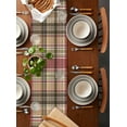 thumbnail image 5 of Buffalo Plaid Table Runner Modern Farmhouse Colorful Checkered Tablerunners 18 x 72 Inch, Table Decorations Tabletop Scarf for Summer Gathering Holiday Farmhouse Kitchen Dining Decor, 5 of 6