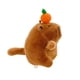thumbnail image 5 of Tail Wagging Lindo Capybara Plush Keychain Juguete para Un Regalo Cumpleaños Mochila, 5 of 6