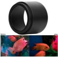 Yazoeiaing LH61E Lens Hood, Camera Lens Hood Sun Shade Rainproof Lens