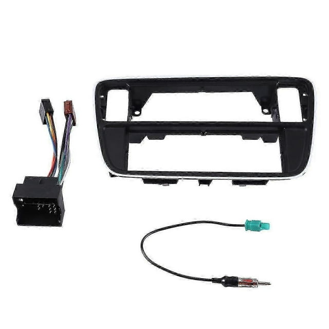 Single Din Car Dash Kit Harness Antenna For Up Citigo Mii 2012+ Frame Radio Panel Fascia Plate