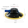 thumbnail image 4 of 6 Inch Vacuum Suction Cups Mount Base Hand Pump Glass Sucker Cars Boats Rvs Vehicles Mount Base Hand Pump Auto Repair Tools ,Powerful Suction, 4 of 4