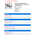 thumbnail image 2 of Rear Drum Brake Hardware Kit - Compatible with 1979 - 1986, 1988 - 1998 GMC C2500 1980 1981 1982 1983 1984 1985 1989 1990 1991 1992 1993 1994 1995 1996 1997, 2 of 2