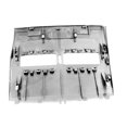 thumbnail image 5 of Embellecedor del panel de aire acondicionado central del coche, cubierta del panel de aire acondicionado para modelos 2005-2010, 5 of 5