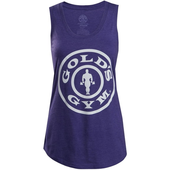 Gold's Gym Women's Weight Plate Racerback Tank Top - Purple