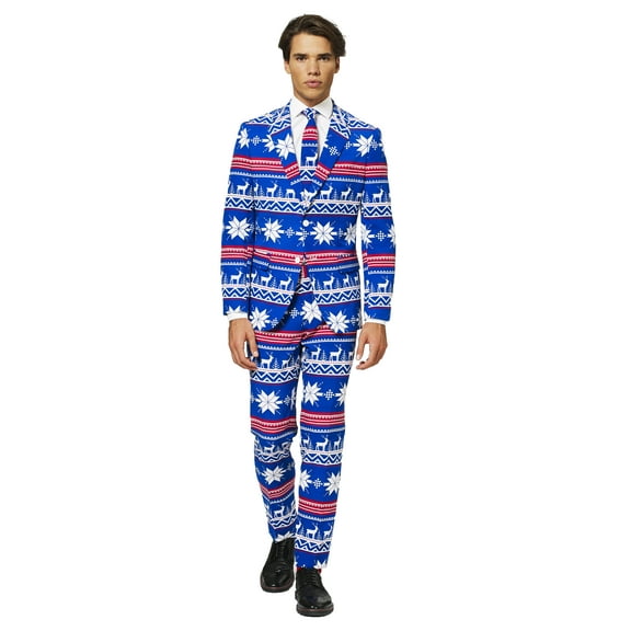 OppoSuits Men's The Rudolph Christmas Suit