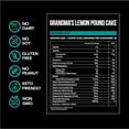 thumbnail image 2 of Just Move Supplements Grandma's Lemon Pound Cake Protein, Brown Rice Protein, 30 Servings, 2 of 7