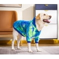 thumbnail image 5 of Dog Hoodie Sweaters, Dog Winter Clothes, Pet Hooded Sweatershirt Pullover, Dog Outfit Coat Apparel for Small Medium Large Dogs Green Blue 7XL, 5 of 7