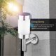 thumbnail image 4 of 2 Pack Stainless Steel LED Solar Wall Lights with Sensor for Garden Yard, 4 of 4
