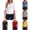 Navy, variant on Basic Tops For Woman V Neck Elbow Sleeve Solid Color Fitted Shirts Casual Soft Everyday Tee
