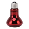 thumbnail image 2 of E27 Reptile Heat Lamp Bulb, Warm Soft Light Red Amphibian Basking Light Bulb 110-120V  For Lizard 50W,75W,100W, 2 of 8