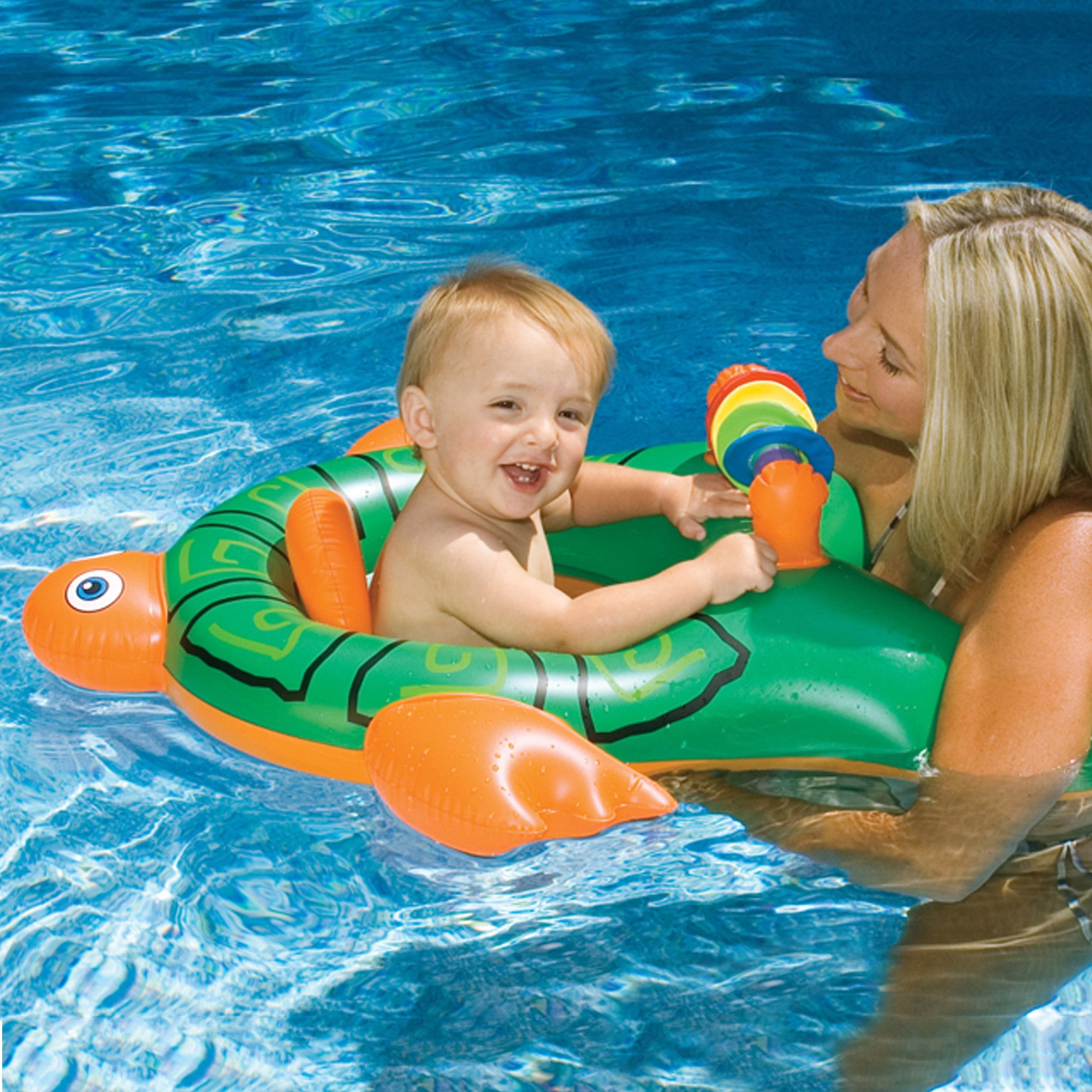 Kids Baby Swimming Pool Toddler Float Boat Cock Swim Seat Buoyancy Support Gift 