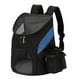 thumbnail image 1 of Mochila transportadora para perros y gatos, de malla de tela, para animales pequeños, resistente, para 3 kg y 6 kg Los 32x30x25cm, 1 of 9