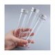 thumbnail image 3 of 50 tubos de ensayo de plástico transparente de 45 ml, tubo para muestra, para experimentos científicos Decoración de fiestas Ca, 3 of 5