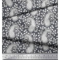 thumbnail image 3 of Soimoi Rayon Fabric Floral & Paisley Block Print Fabric by The Yard 42 Inch Wide, 3 of 3