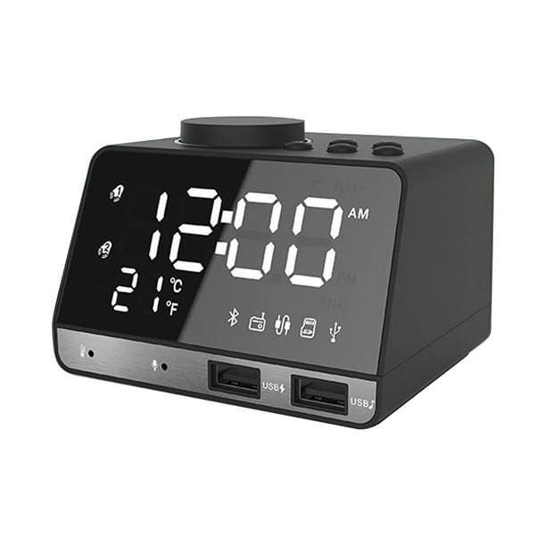 Altavoz Bluetooth, despertador, multifunción integrado, fuente de alimentación USB, radio, tarjeta de cabecera para el hogar, audio, audio Bluetooth