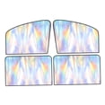 thumbnail image 4 of Parasol para ventana de coche,Parasoles para ventanas de automóviles delanteros y traseros,Cubiertas magnéticas para parasoles opacas para acampar,Cortinas para automóviles que bloquean la, 4 of 9