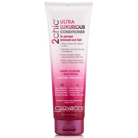 Giovanni 2chic Ultra-Luxurious Conditioner, 8.5 oz for Curly Wavy