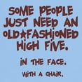 thumbnail image 3 of CafePress - High Five In The Face Light T Shirt - Men's Classic Graphic T-Shirt, 3 of 4