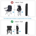 thumbnail image 6 of Uxcell 44" Camp Chair Replacement Bag Nylon Foldable Carry Storage Bag with Strap, 6 of 6