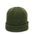 thumbnail image 4 of Outdoor Cap OC804 Acrylic Knit, Watch Cap with Cuff-Olive, 4 of 4