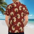 thumbnail image 6 of High Quality Hawaiian Shirts for Men Short Sleeve Aloha Beach Shirt Floral Summer Casual Button Down Shirts Blouses TM4BQY, 6 of 7