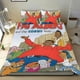thumbnail image 1 of Fat Albert y los Niños Cosby Conjunto de sábanas temático, trío de piezas, cómodo y amigable con la piel, diseño único, regalo de decoración para el hogar para familiares, amigos y fans,140cm *210cm, 1 of 6